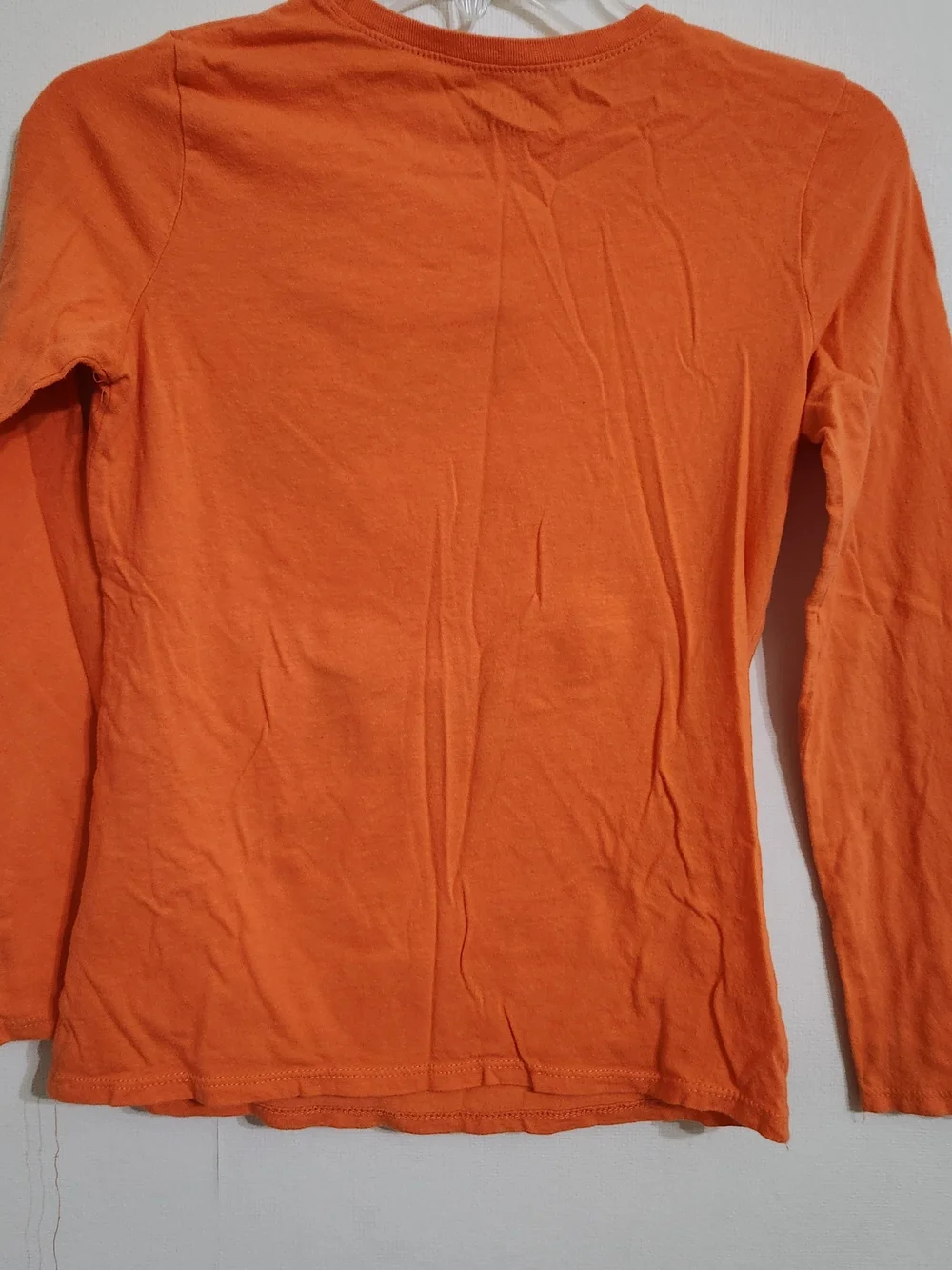 The Children's Place Orange Halloween Cat Witch Long Sleeve Tee